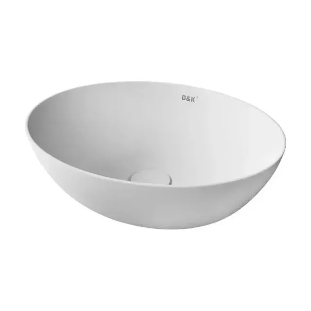 Накладная раковина DQ Матрица (Matrix) DT1390708 41*33,5 белая матовая