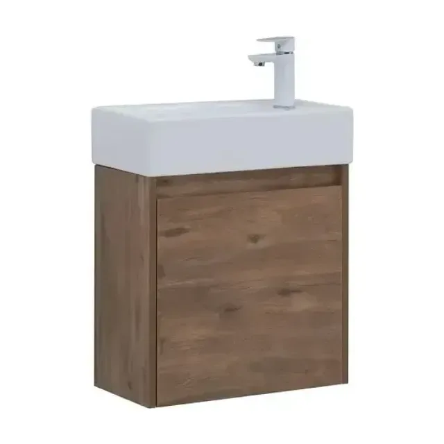 Тумба с раковиной Aquanet Nova Lite 50 дуб рустикальный
