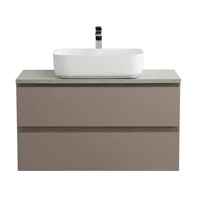 Тумба с раковиной BelBagno Крафт (Kraft) 90 бежевая матовая (столешница KEP-90-MGL)