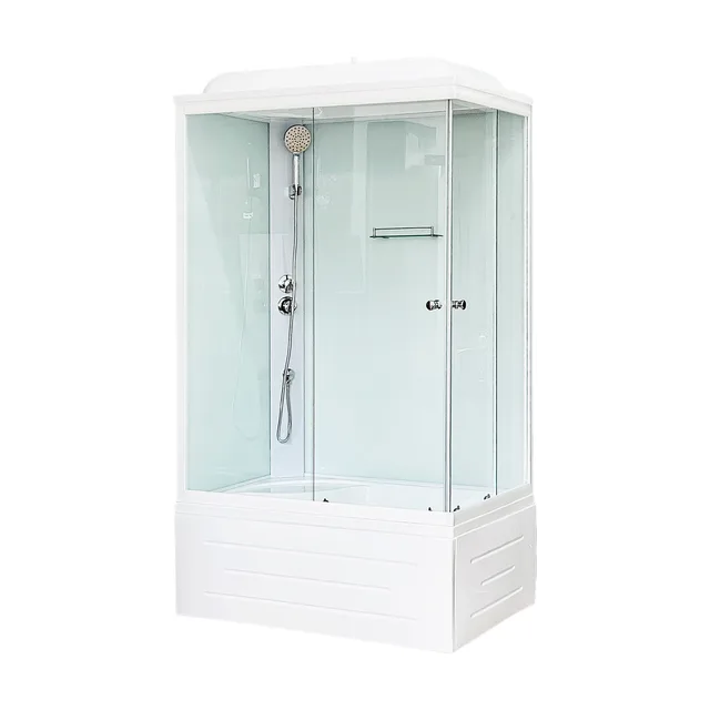 Душевая кабина RB 8100BP5-WT (белое/прозрачное) левая