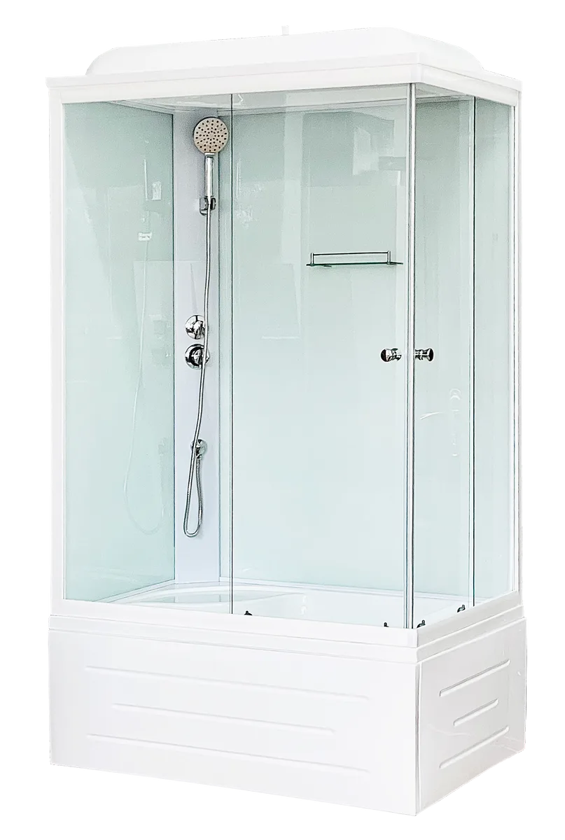 Душевая кабина RB 8100BP5-WT (белое/прозрачное) левая