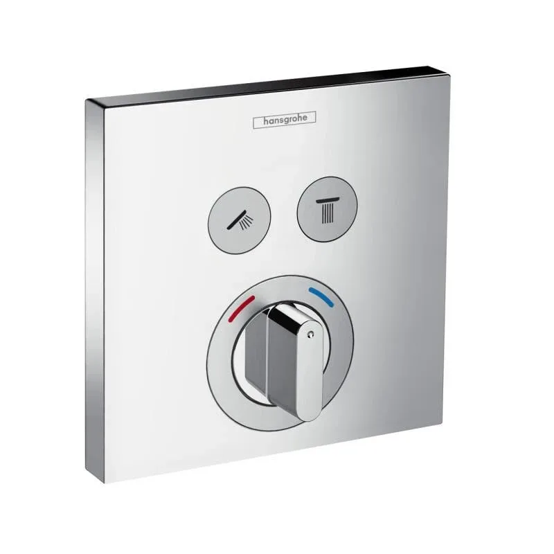 Смеситель Hansgrohe Shower Select 15768000 для ванны и душа на 2 выхода скрытый монтаж