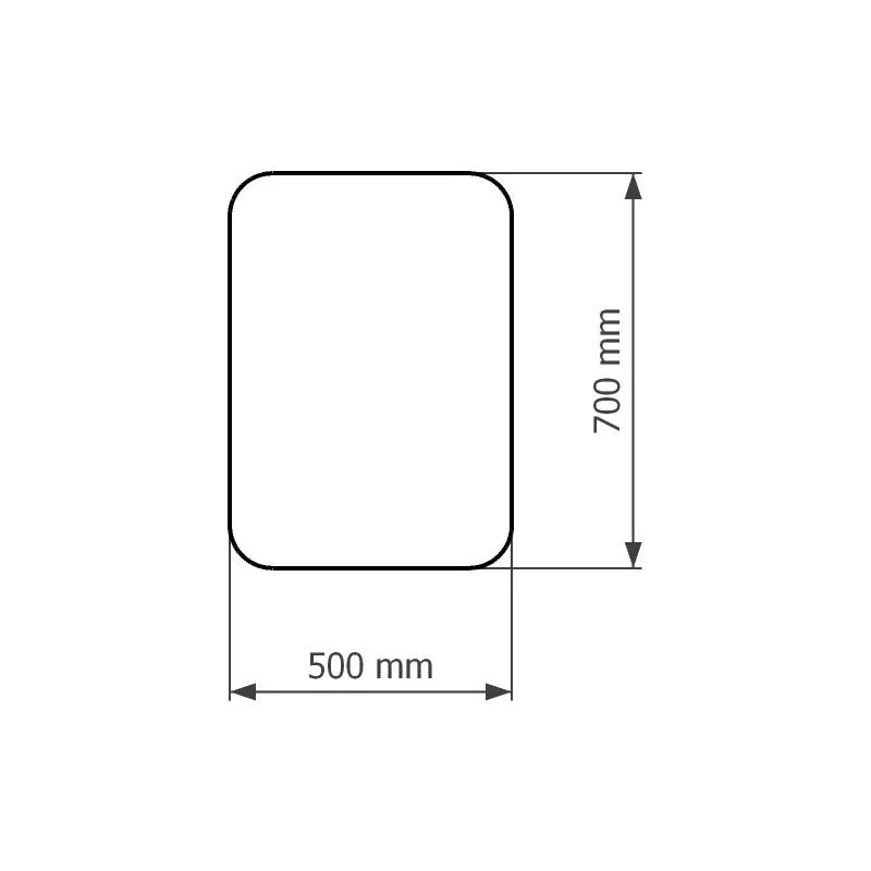 Зеркало Corozo Вега 50 с Led-подсветкой