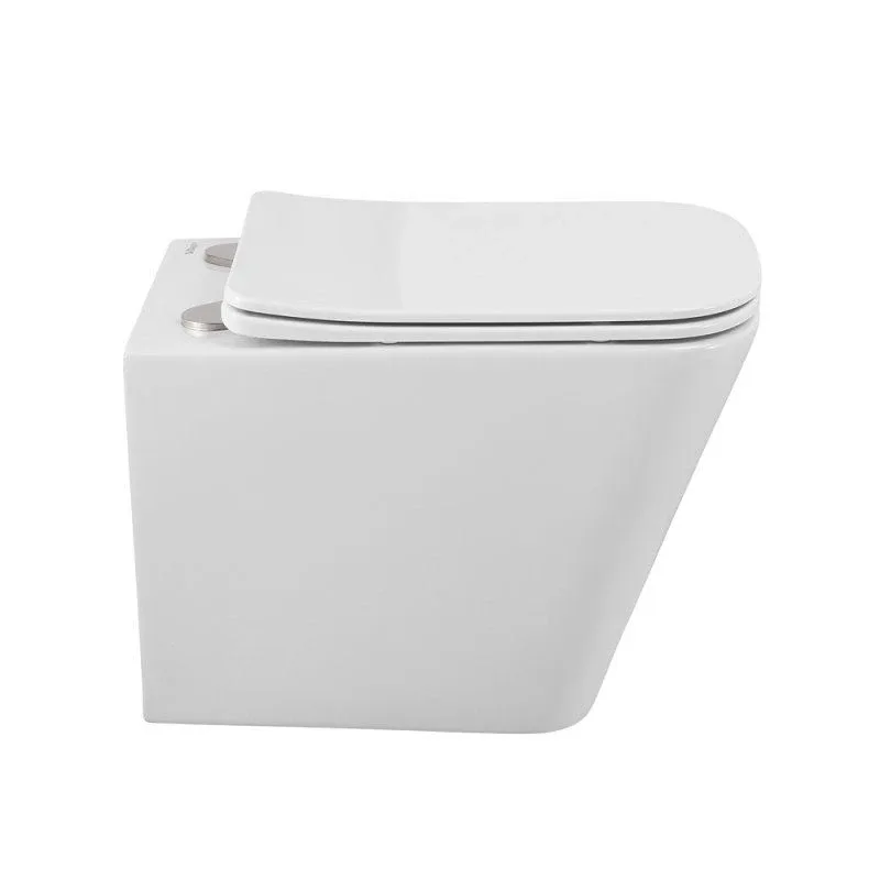Подвесной унитаз BelBagno Арденте-Тор (Ardente-Tor) BB520CH-TOR 34,5*49 безободковый с системой смыва "Торнадо" с крышкой-сиденьем BB3103/3106SC