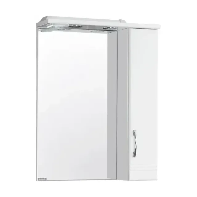 Зеркальный шкаф AQUATON Онда 60 правый белый 1A009802ON01R