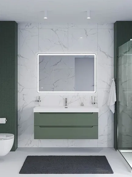 Тумба с раковиной BelBagno Этна (Etna) 120 еловая матовая (раковина BB-8078-120)
