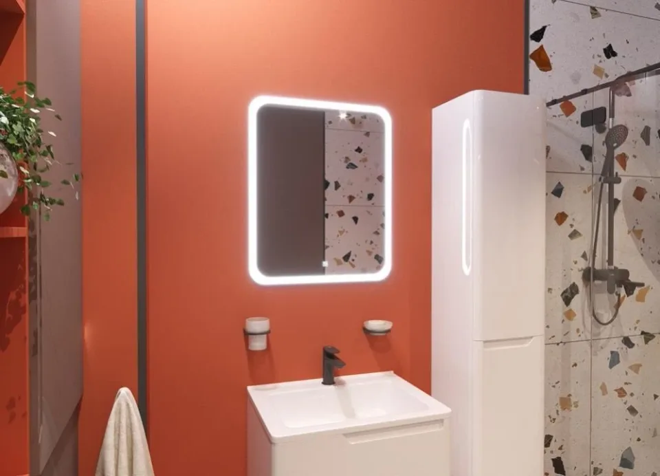 Зеркало Эстет Glamour LED 60
