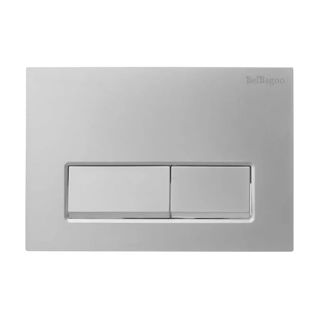 Кнопка смыва BelBagno BB-15R-IN, Сатин