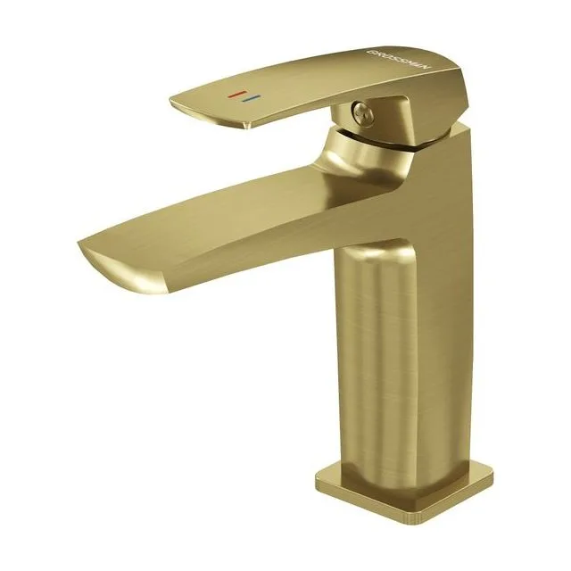 Смеситель для раковины Grossman Mercury 510.K35.10.320 золото сатиновый