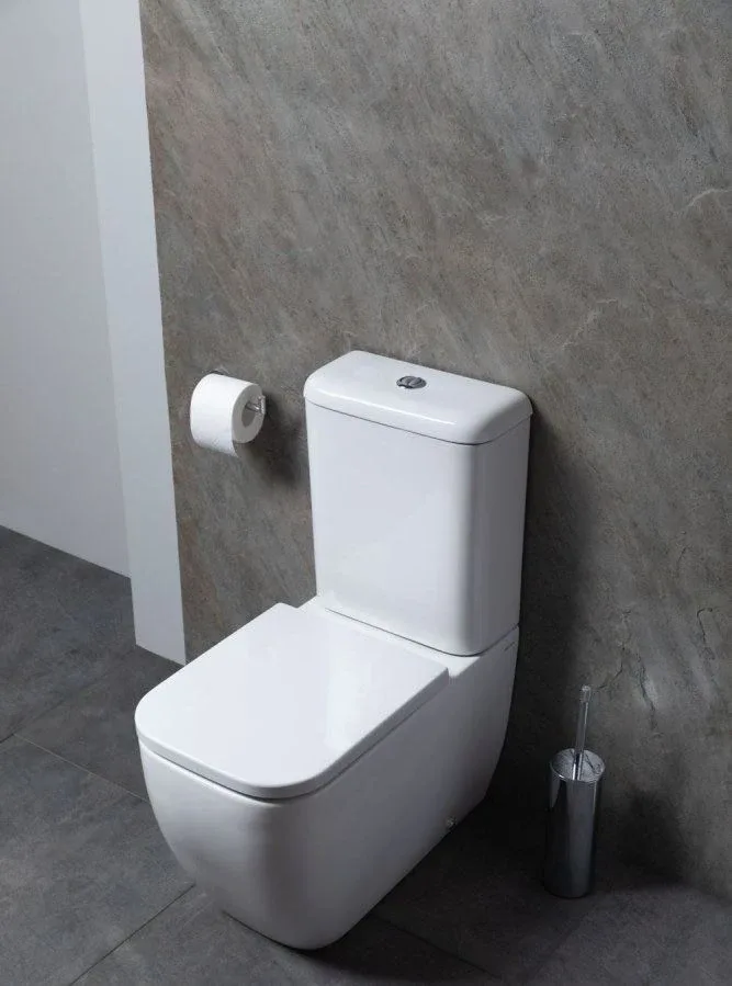 Унитаз-компакт Allen Brau Infinity 35,5*66 с крышкой-сиденьем микролифт белый