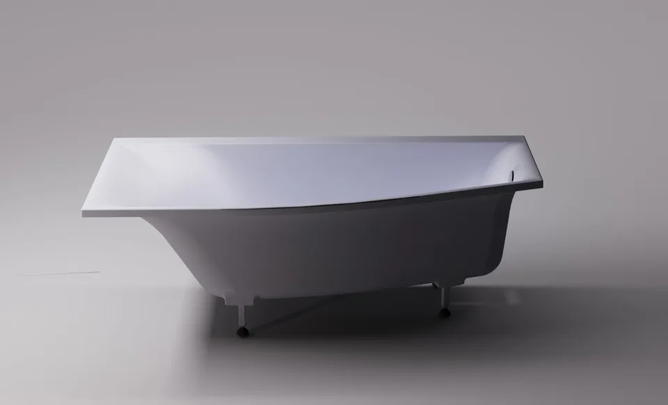 Ванна Astra-Form СКАТ литьевой мрамор, левая 1700х750х500