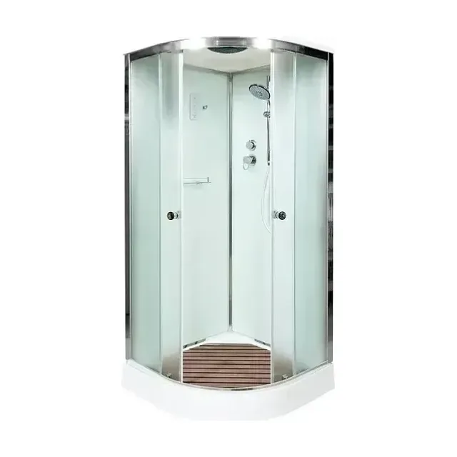 Душевая кабина Deto D01S 100х100х220с электрикой