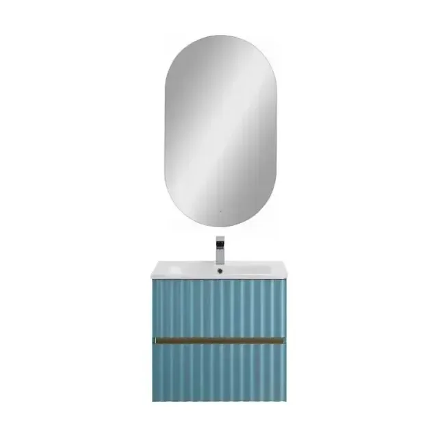 Комплект мебели Art&Max Элегант/Elegant 60 с LED подсветкой ручек ниагара