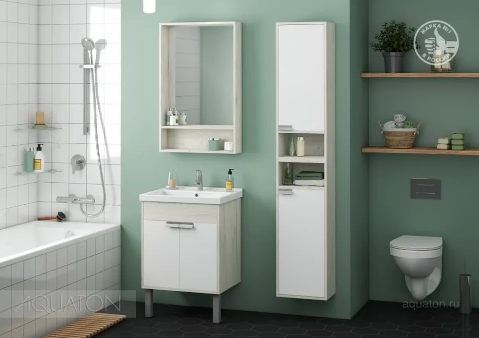 Зеркало Aquaton Флай 60