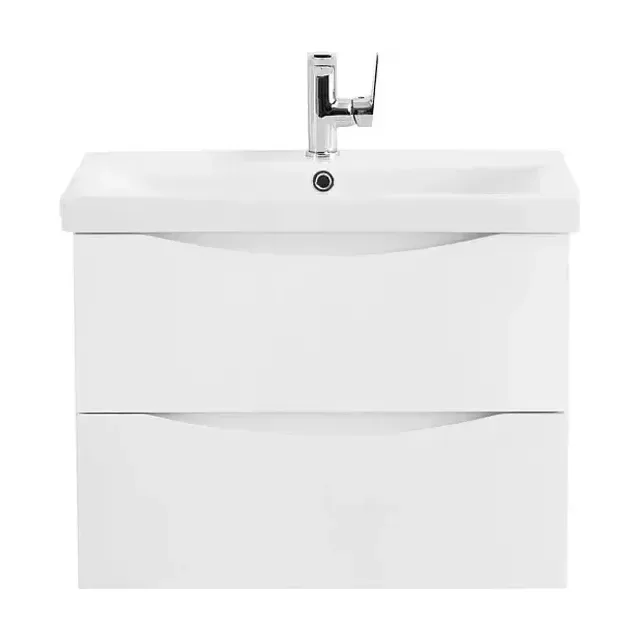 Тумба с раковиной BelBagno Marino-Cer 70 белый матовый