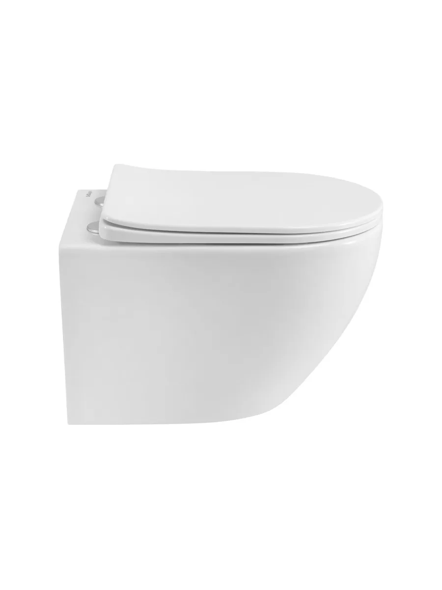 Унитаз подвесной с сиденьем, функцией биде, без смесителя BelBagno MARINO BB7026CH-TOR-BFS/SC