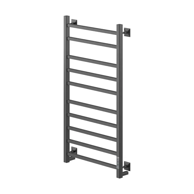 Полотенцесушитель электрический Veconi Barro-B 50/100, черный (B10050B-B)