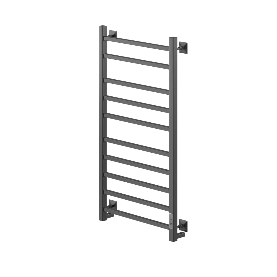 Полотенцесушитель электрический Veconi Barro-B 50/100, черный (B10050B-B)