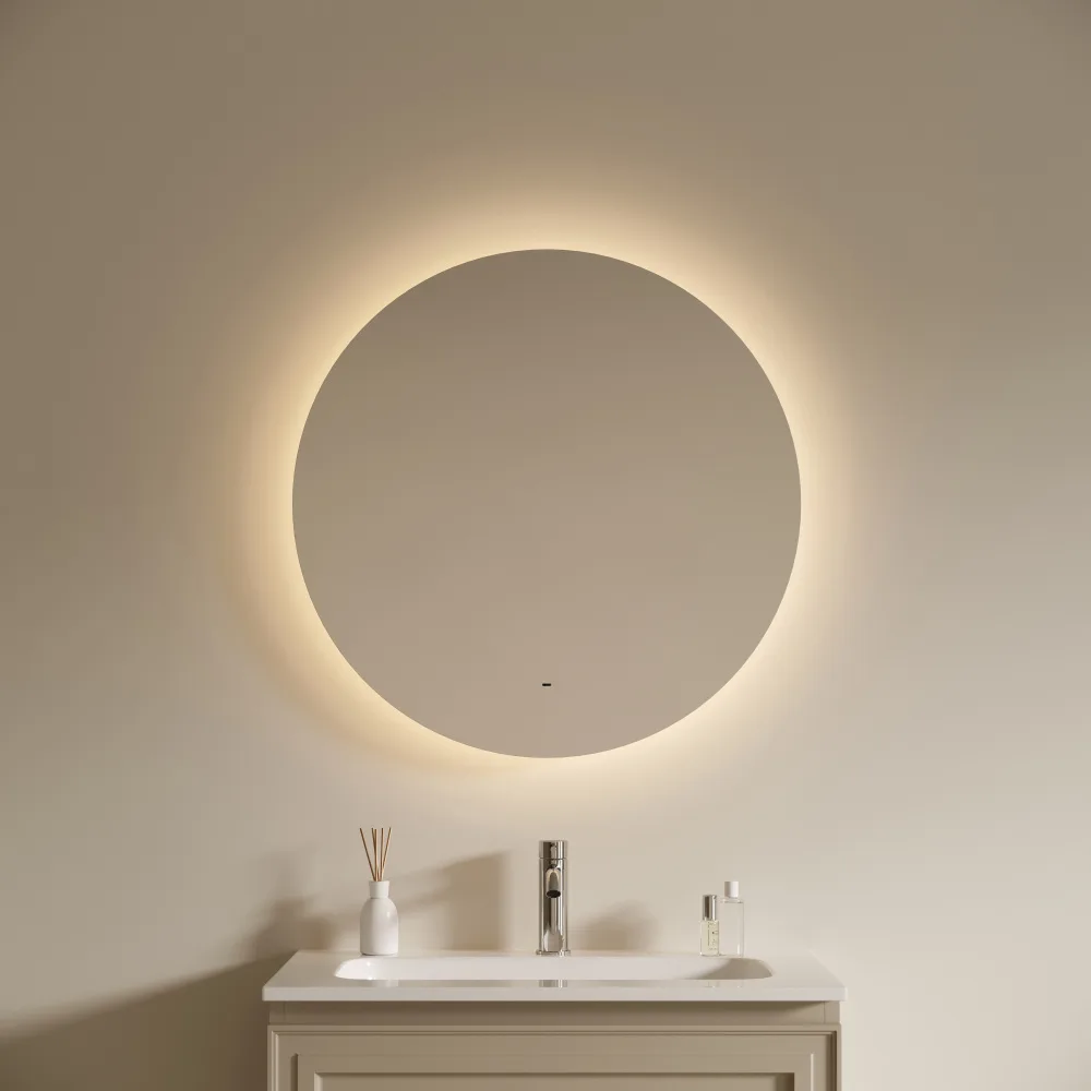 Зеркало с подсветкой Sancos Сфера 2.0 (Sfera 2.0) SF2.700 70x70 подвесное управление взмахом руки