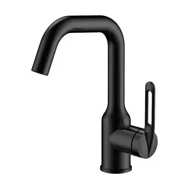 Смеситель Haiba HB10825-7 для раковины черный матовый