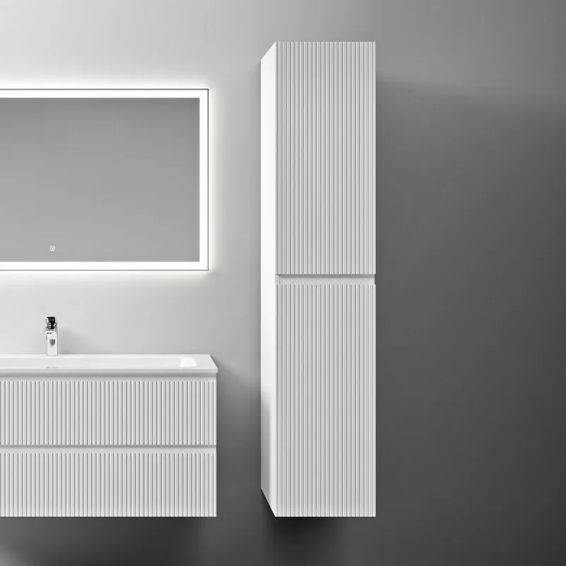 Шкаф-пенал Sancos Сноб T (Snob T) 35 см PSNT35W настенный универсальный 2 дверцы