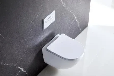 Подвесной унитаз BelBagno Аманда (Amanda) BB051CHR 36,5*50 безободковый с крышкой-сиденьем BB051SC