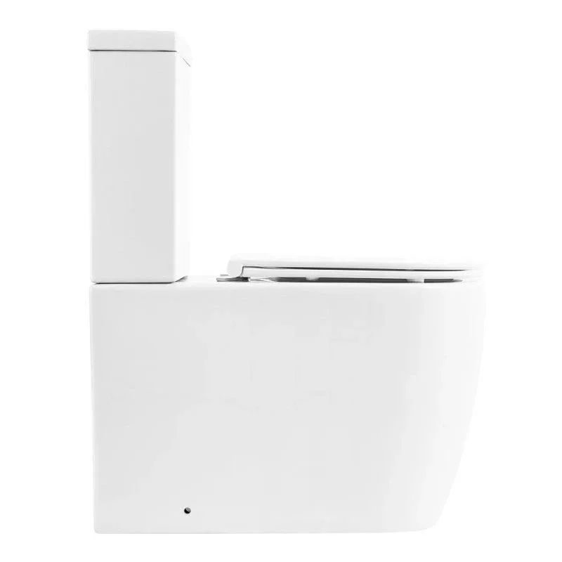 Унитаз-компакт BelBagno Марино (Marino) BB105CPR безободковый,горизонтальный выпуск с крышкой-сиденьем BB870SC