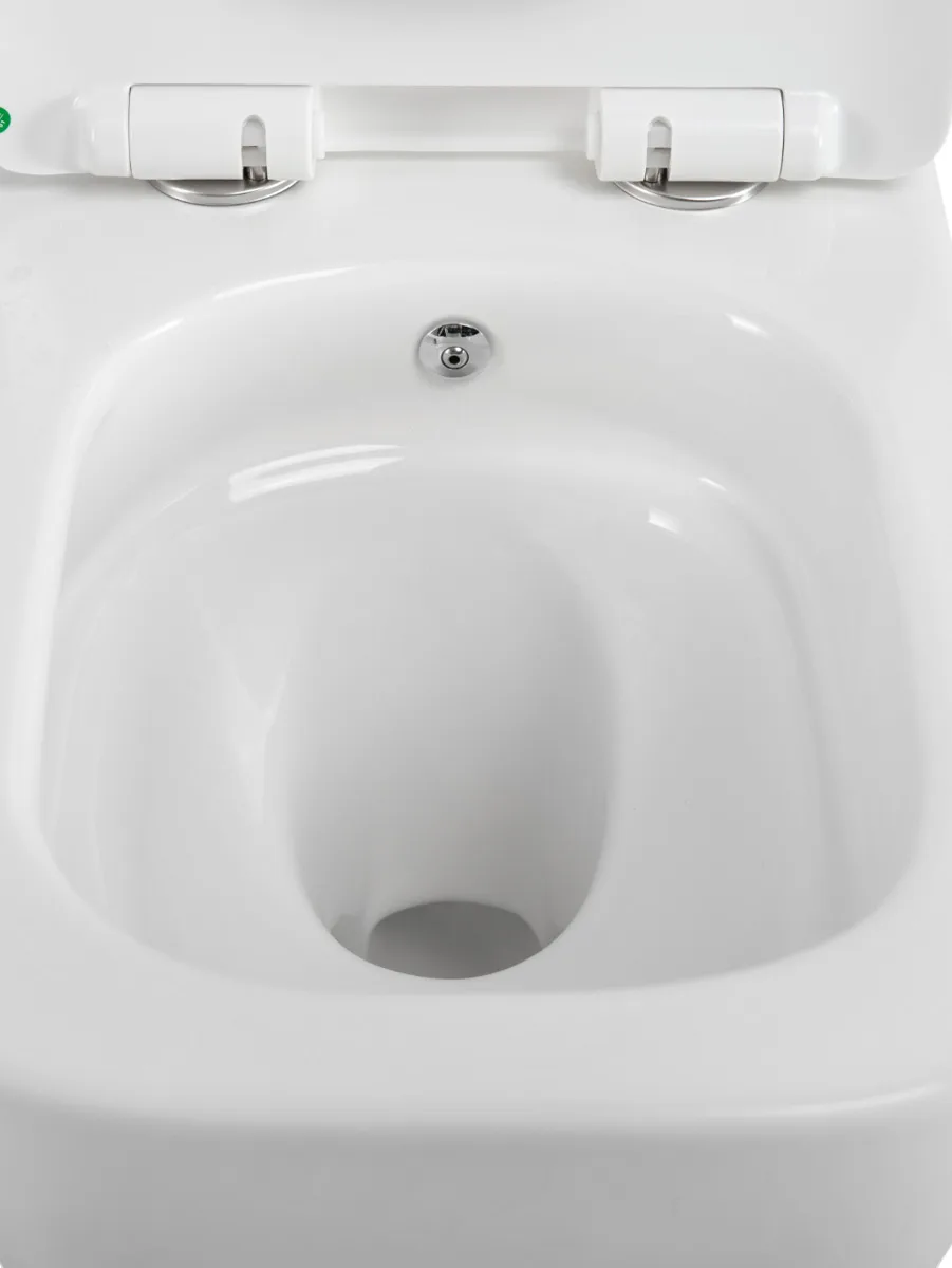 Унитаз подвесной с сиденьем, функцией биде и смесителем BelBagno KRAFT BB7106CH-TOR-BS/SC