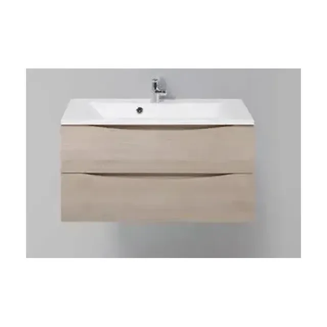 Тумба с раковиной BelBagno Марино (Marino) 90 дуб серый