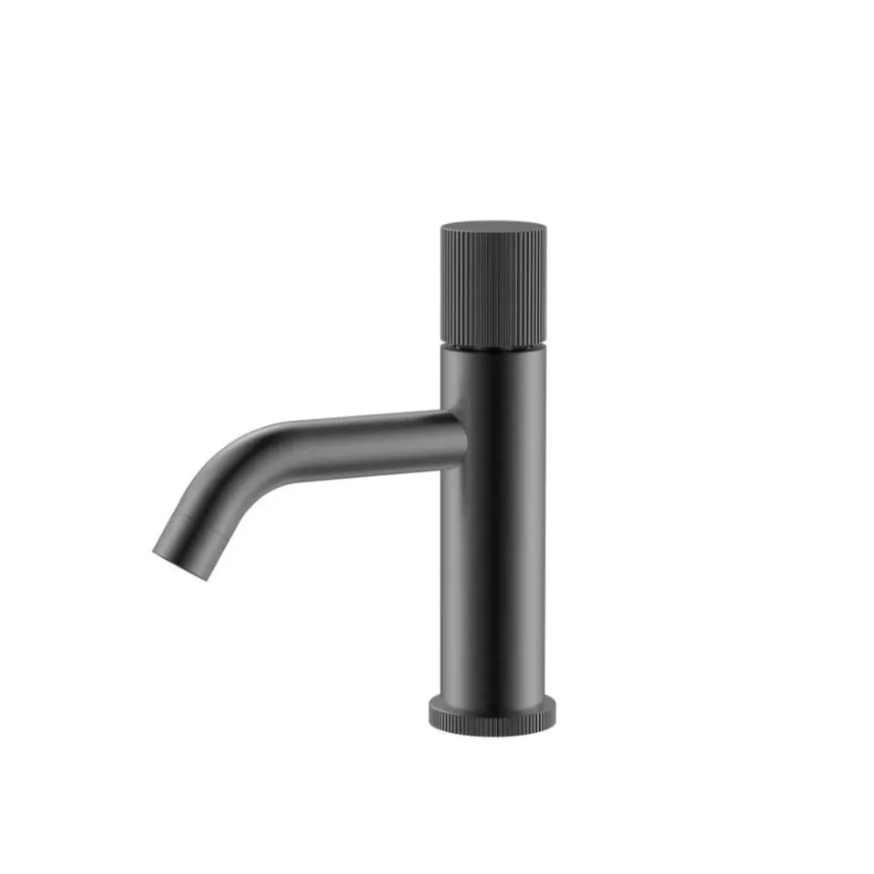 Смеситель Boheme Stick 121-GM.3 для раковины графит ручка Linea