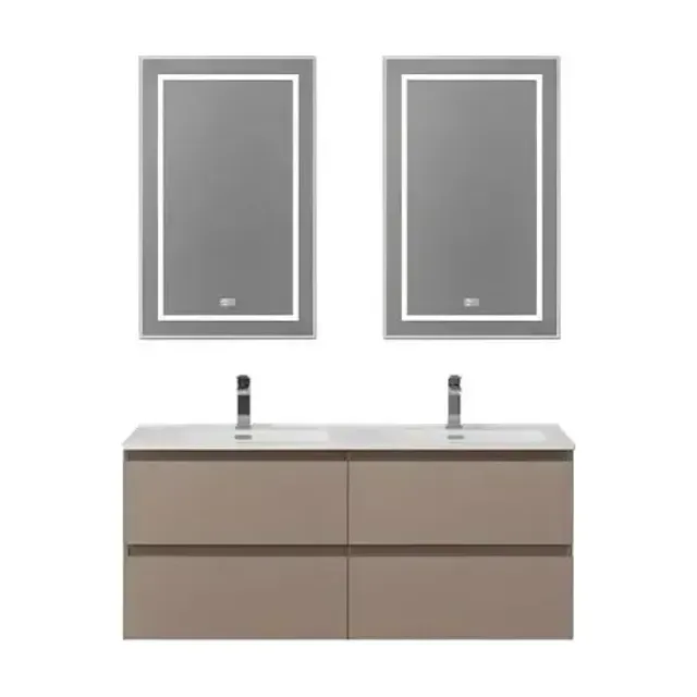 Комплект мебели BelBagno Крафт (Kraft) 120 с четырьмя ящиками бежевый матовый (раковина BB1200-2-ETL)
