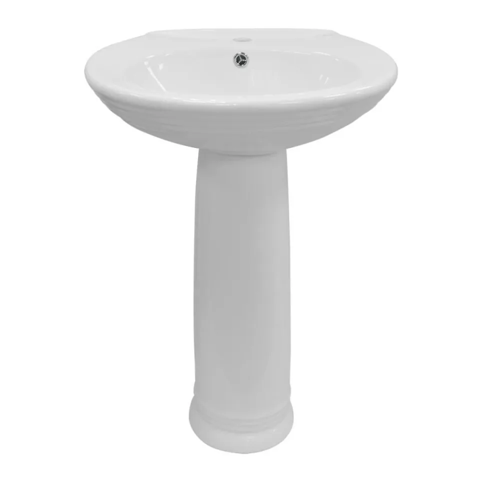 Раковина Azario Benty 57*44 с пьедесталом