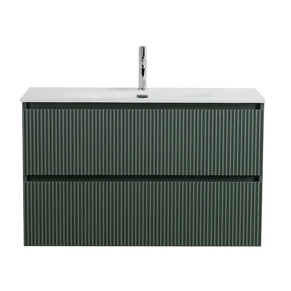 Тумба с раковиной BelBagno Уно (Uno) 120 еловая матовая с двумя ящиками