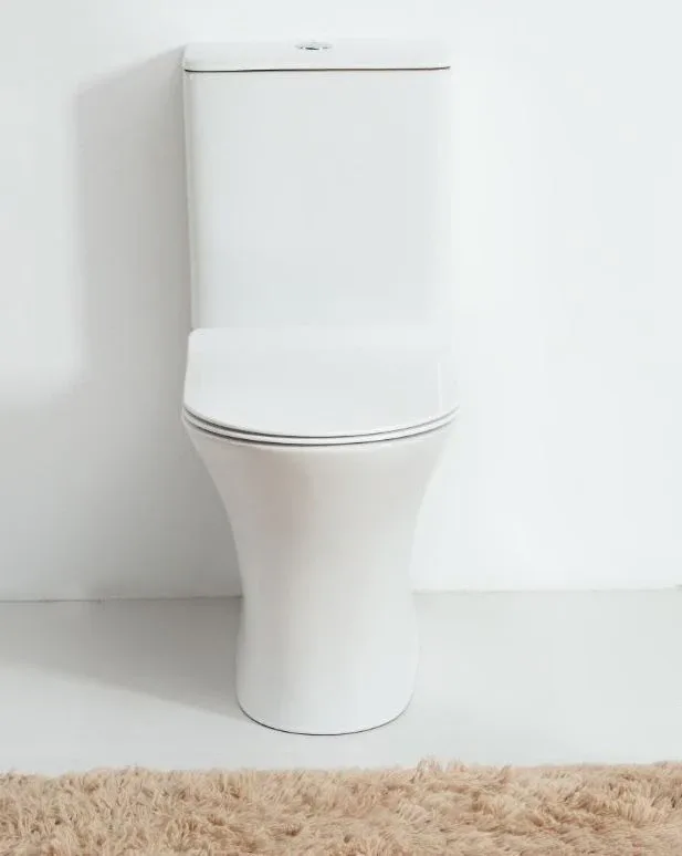 Унитаз-компакт Orange C01-000W 34,5*66,5 безободковый с крышкой-сиденьем микролифт