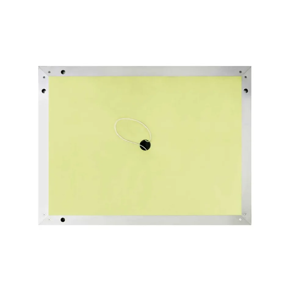 Зеркало с подсветкой VLM-2B800 800х600 в алюминиевой раме, c сенсорным выключателем и диммером