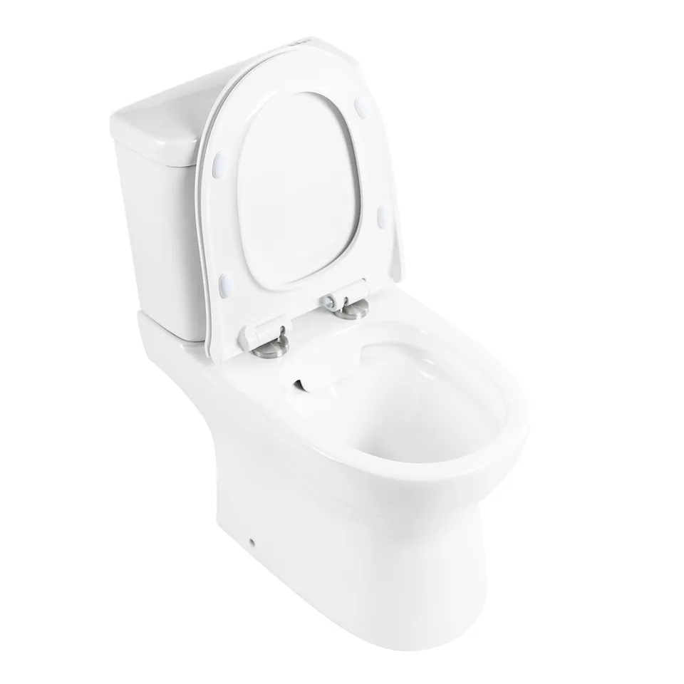 Унитаз-компакт безободковый BelBagno STEAM BB130CPR/BB130SC