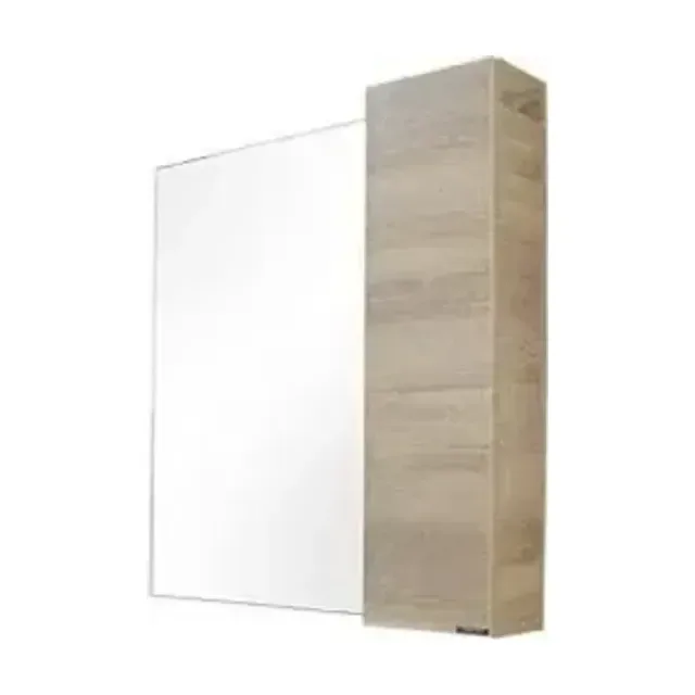 Зеркало-шкаф Comforty Тромсе 80 дуб сонома L/R
