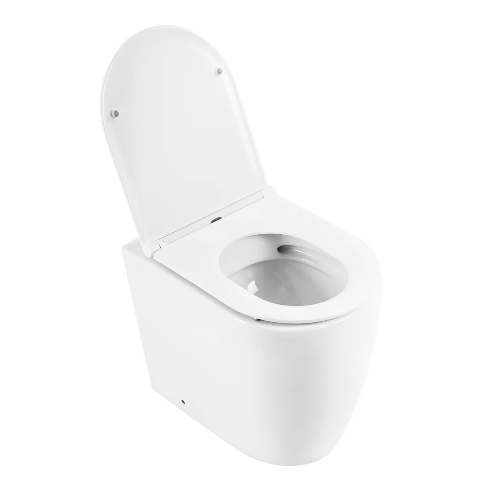 Унитаз приставной безободковый BelBagno MARINO BB105CBR/BB870SC