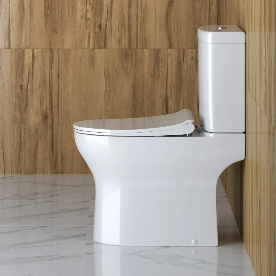 Унитаз-компакт безободковый BelBagno STEAM BB130CPR/BB130SC