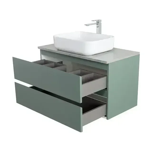 Комплект мебели BelBagno Крафт (Kraft) 80 еловый матовый (столешница серый глянцевый мрамор)