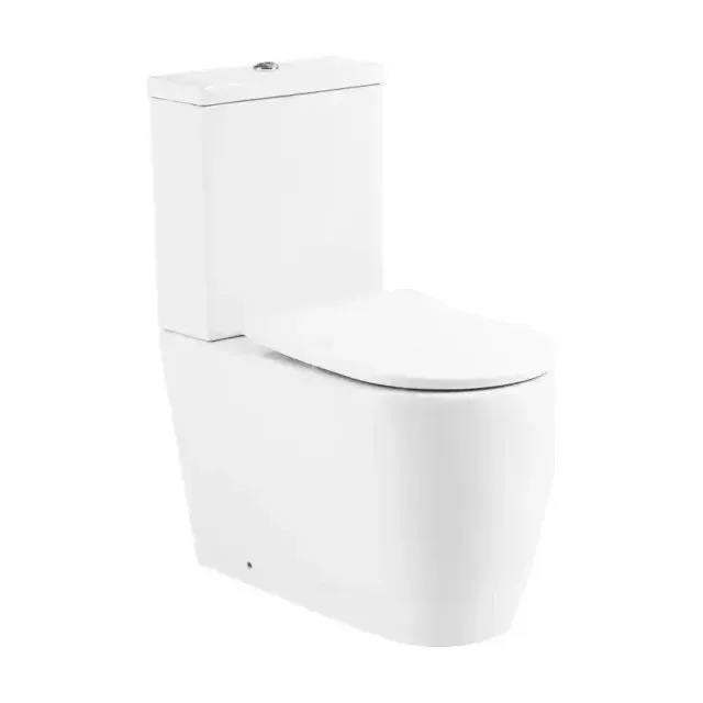 Унитаз-компакт BelBagno Марино (Marino) BB105CPR безободковый,горизонтальный выпуск с крышкой-сиденьем BB2031SC