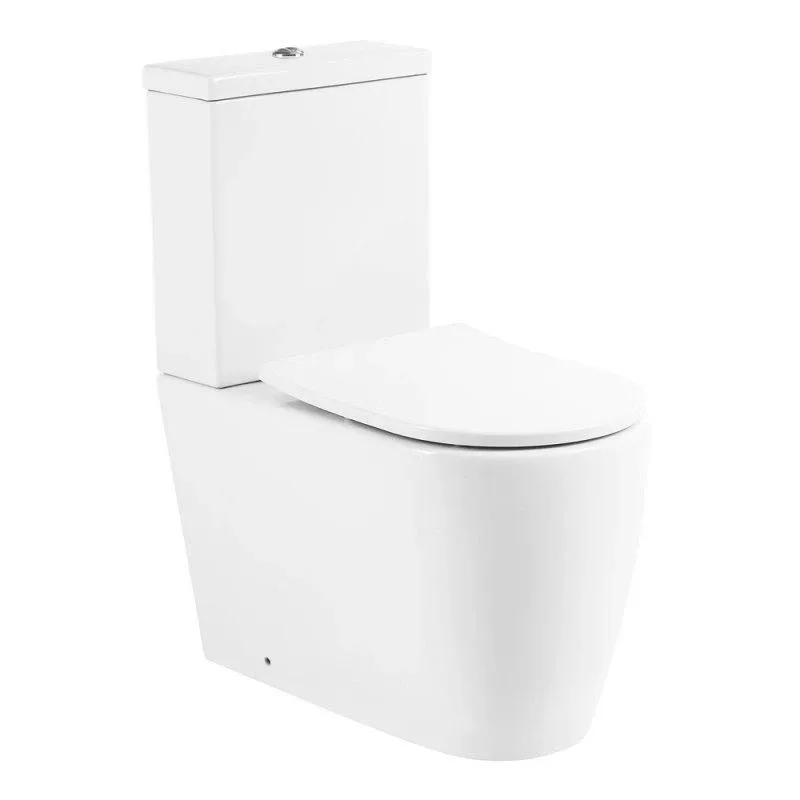 Унитаз-компакт BelBagno Марино (Marino) BB105CPR безободковый,горизонтальный выпуск с крышкой-сиденьем BB2031SC