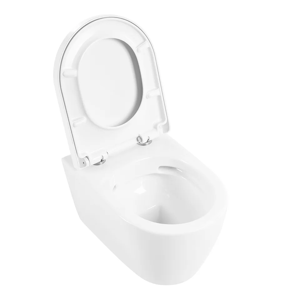 Унитаз подвесной безободковый BelBagno MARINO BB105CHR/BB105SC