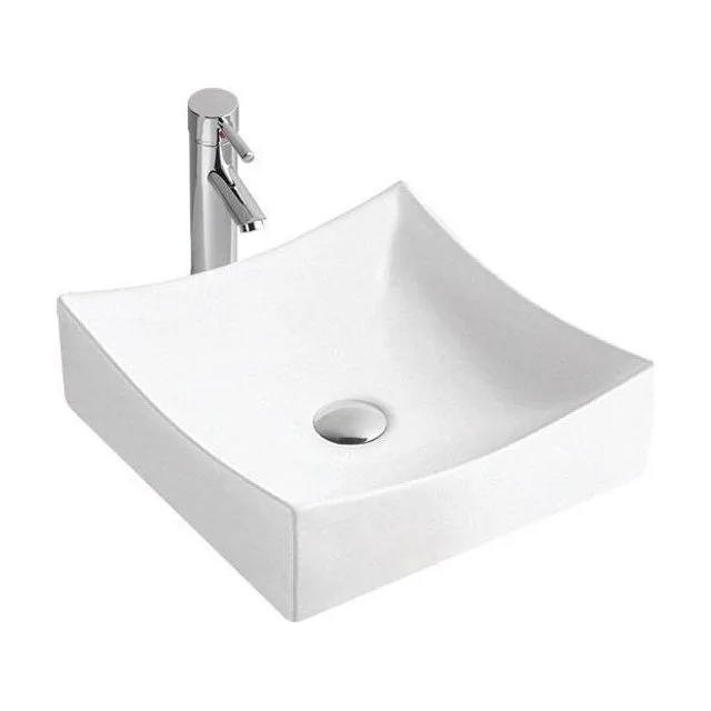 Раковина накладная для установки на столешницу AQUATEK AQ5516-00, 400*400*130 мм