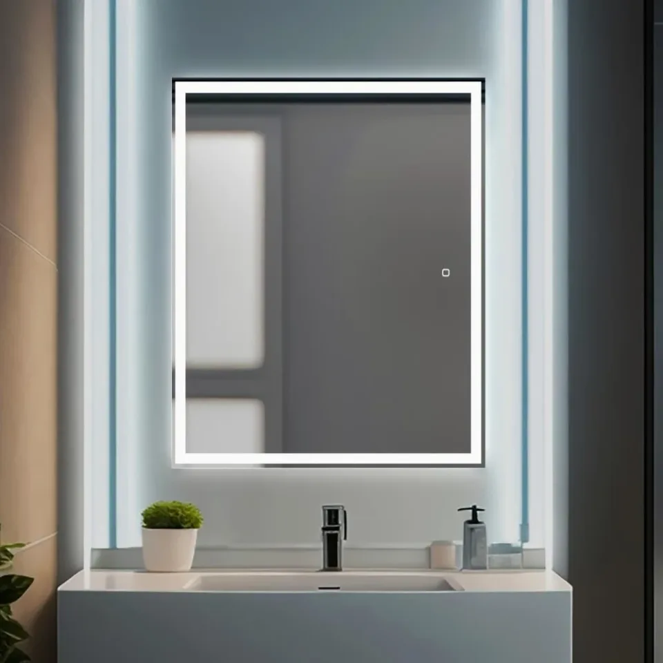 Зеркало Silver Mirrors Ливия 80*100 с Led-подсветкой сенсорный выключатель