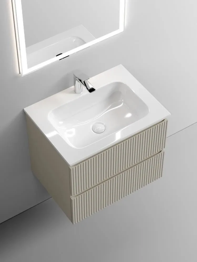 Тумба под раковину Sancos Сноб Т/Snob T 60 Beige Soft