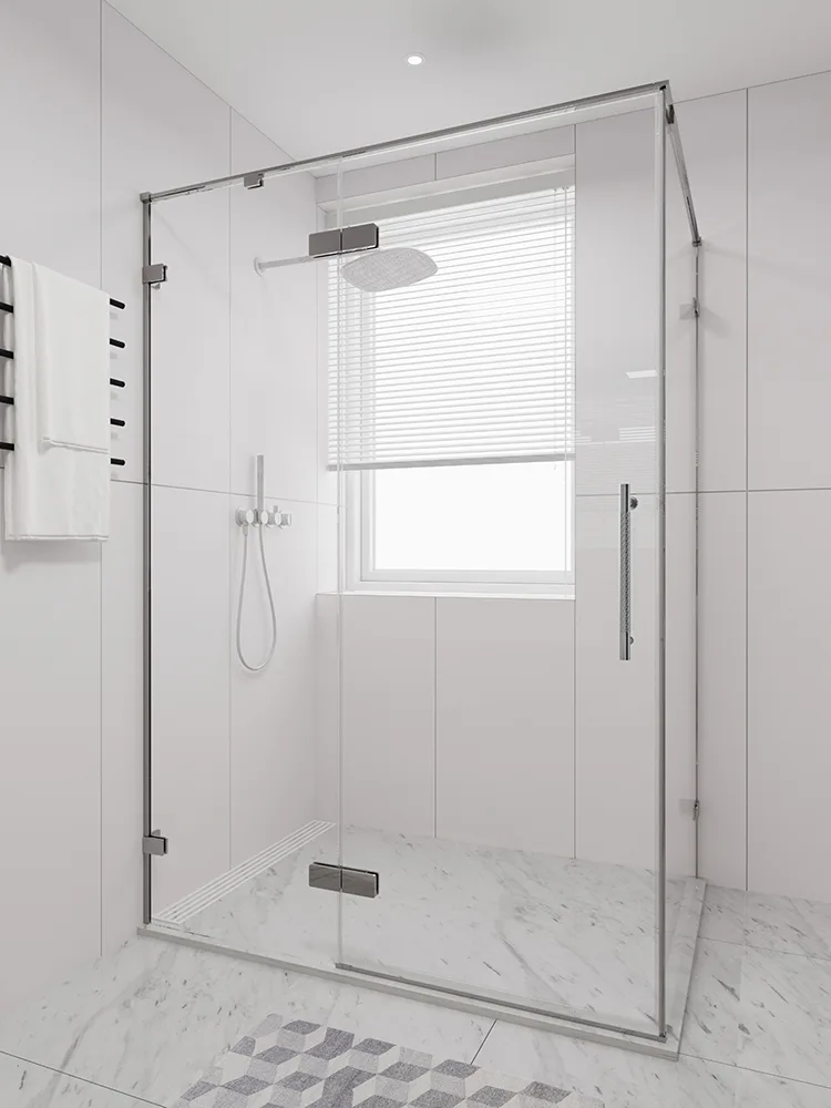 Боковая панель Veconi Premium Alassio SP CH, 800x2000, хром, стекло прозрачное осветленное