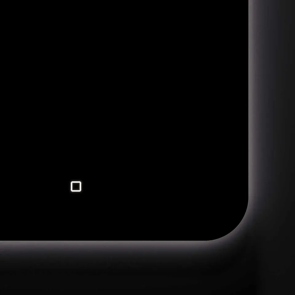 Зеркало с подсветкой VLM-2F550 550×800 c сенсорным выключателем и диммером