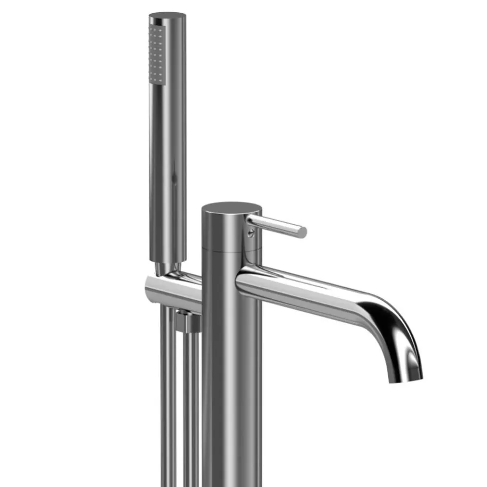 Напольный cмеситель Raiber Graceful RP-010 хром