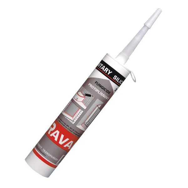 Герметик силиконовый Ravak Professional, 310 мл, прозрачный (X01201)